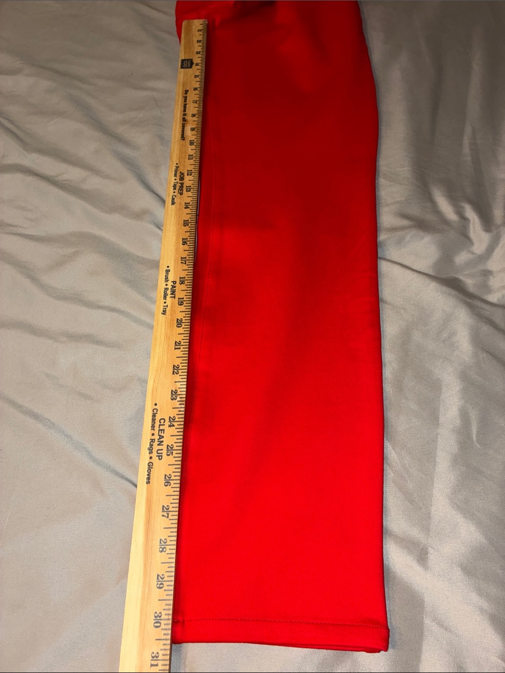 Tempo Paris Red Straight Leg Pants Women’s Size 12 - Picture 9 of 10